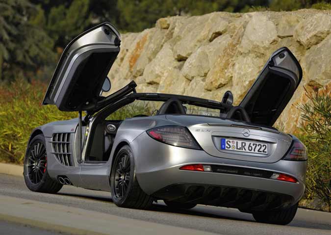 mercedes slr mclaren roadster 722 s 2010