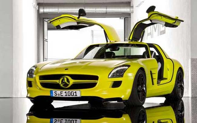 mercedes sls amg e-celll