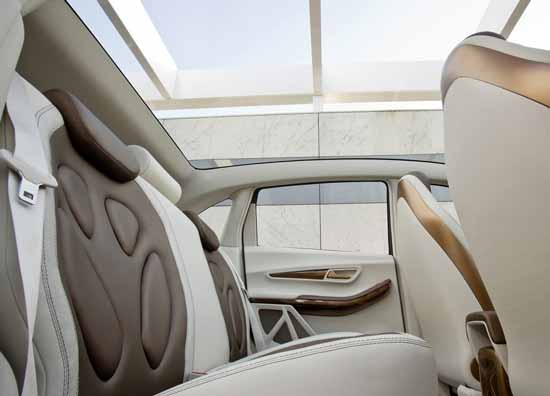 interior 2010 mercedes bluezero e cell concept