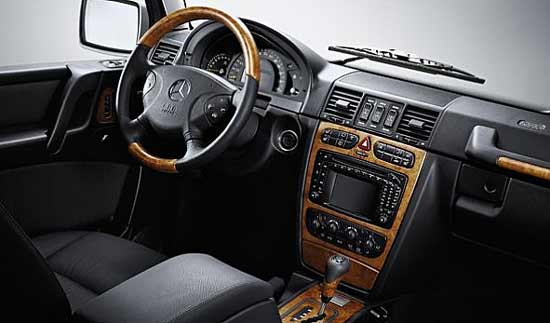 interior mercedes g 55 amg