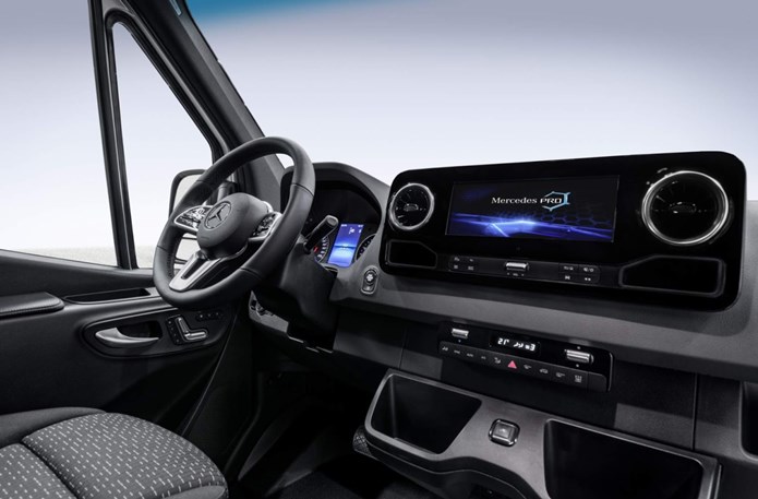 mercedes sprinter 2019 interior