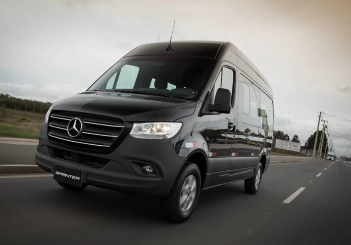 nova mercedes sprinter 2021