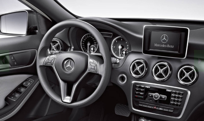 mercedes a200 interior