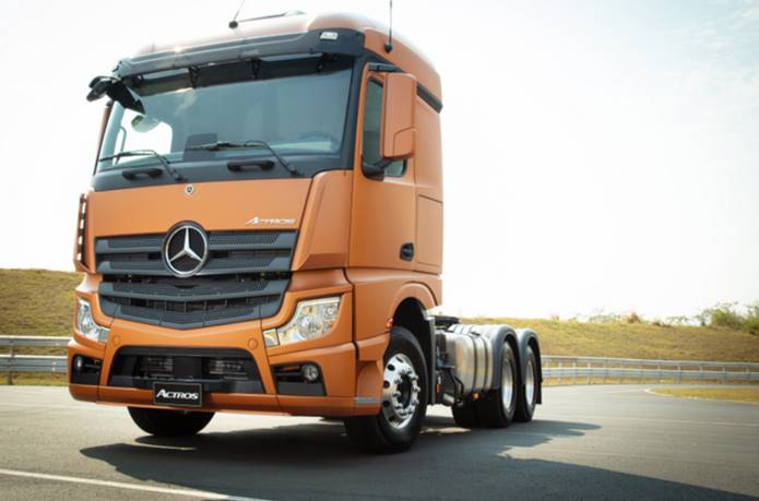 novo mercedes actros 2019