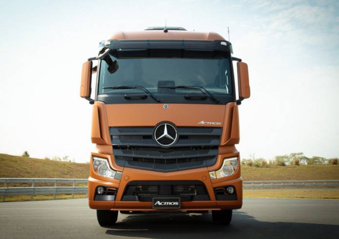 novo mercedes actros