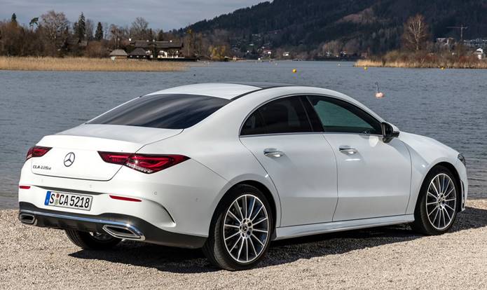 mercedes cla 2020 traseira