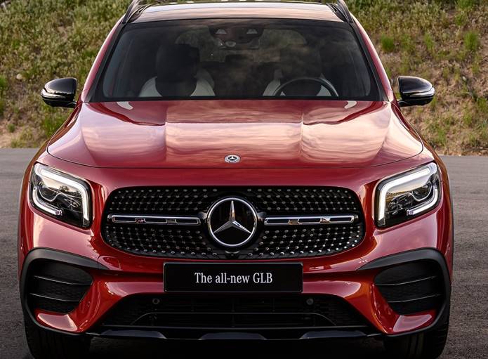 novo mercedes glb 2020 dianteira