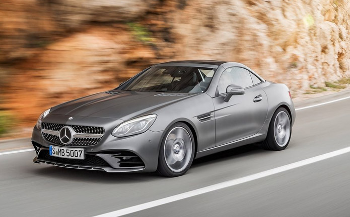 novo mercedes slc 2017