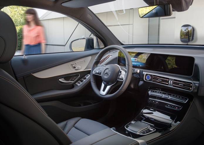 mercedes eqc interior