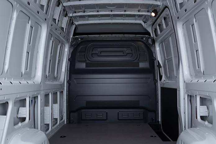 nova mercedes sprinter 416 furgão 2020 interior