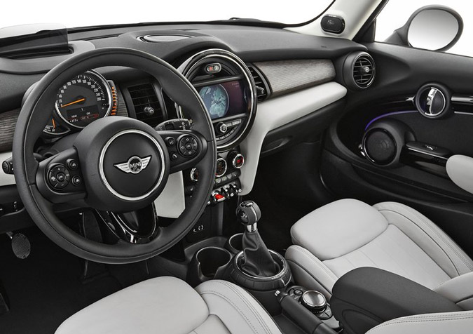 novo mini cooper interior