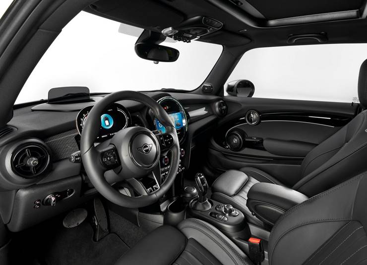 mini cooper 2022 interior