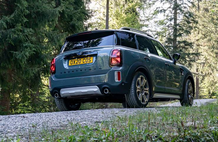 mini countryman 2021 traseira