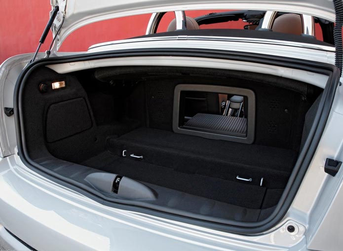 mini roadster porta malas - trunk