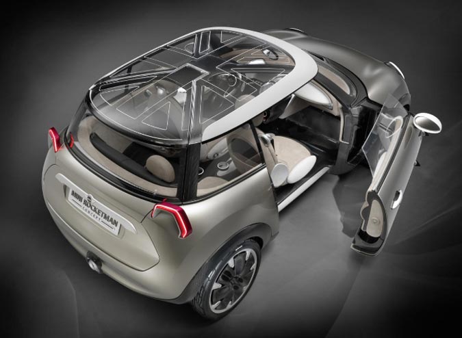 mini rocketman concept interior