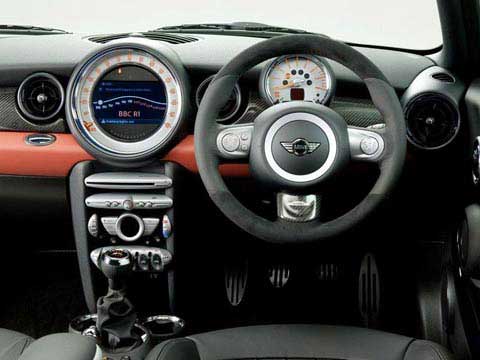 interior mini cooper john works