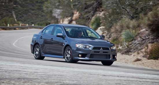 mitsubishi lancer evolution 2010