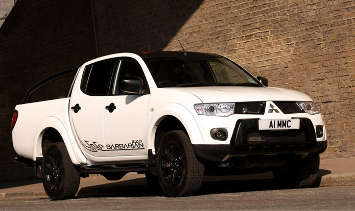 mitsubishi l200 barbarian black