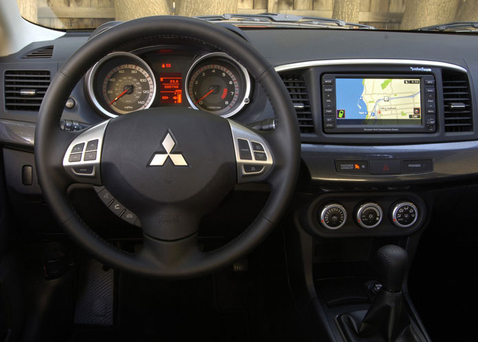 mitsubishi lancer interior painel