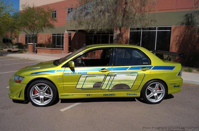 velozes e furiosos 2 mitsubishi lancer evo paul walker