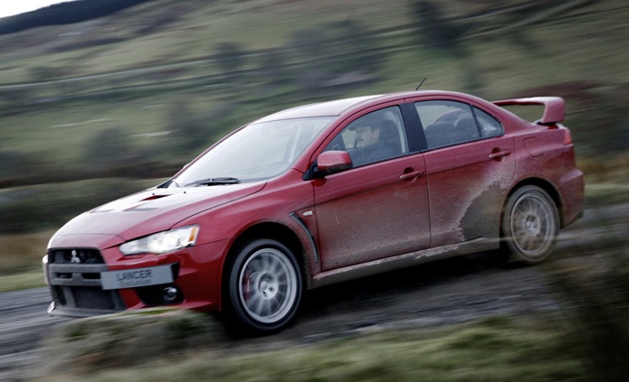 mitsubishi lancer evolution X 2008