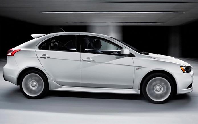 mitsubishi lancer sportback ralliart 2012