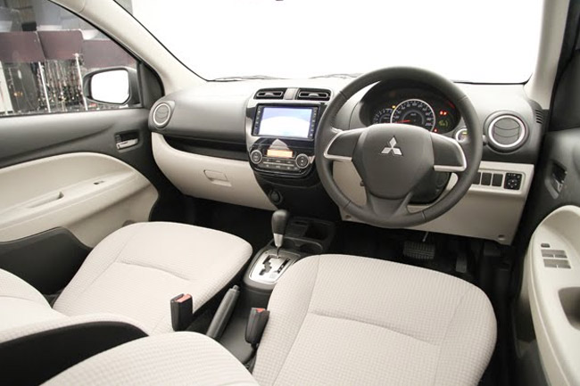 interior mitsubishi mirage 2012 2013