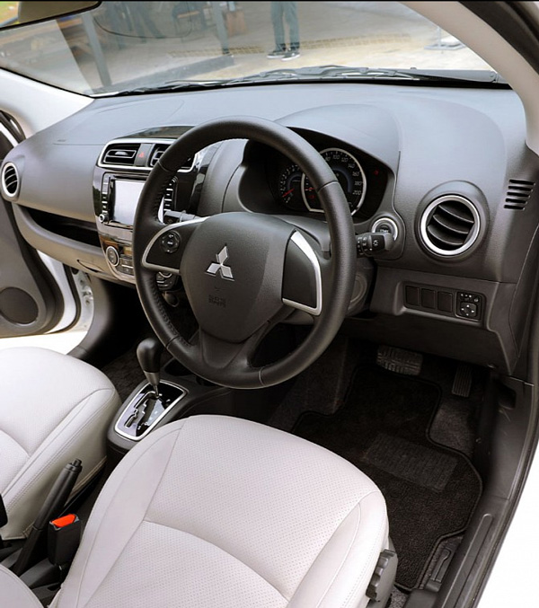 mitsubishi mirage g4 sedan interior