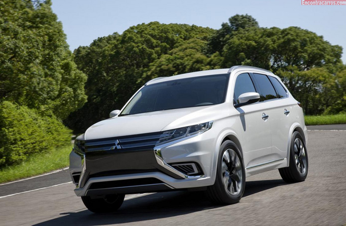 mitsubishi outlander phev concept s / novo outlander 2016