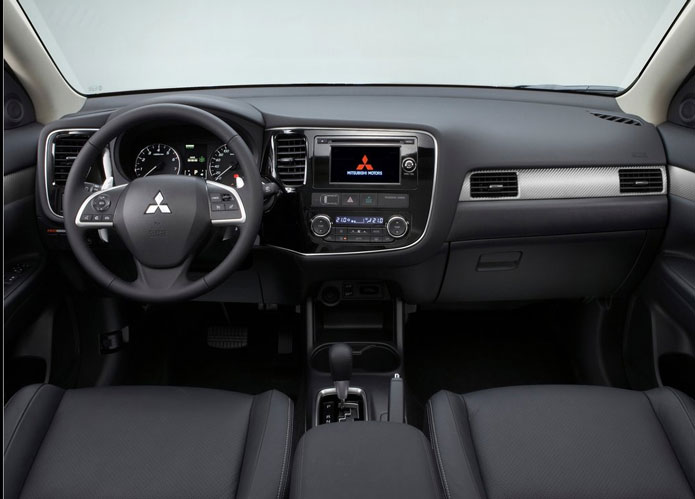 mitsubishi outlander 2013 interior painel