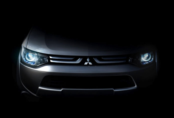 mitsubishi novo outlander 2013 teaser