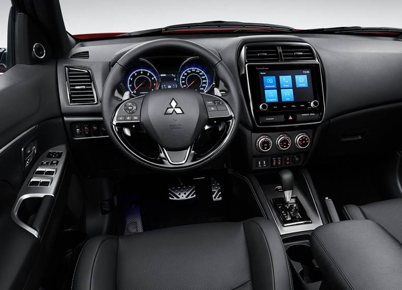 mitsubishi outlander sport 2021 interior painel