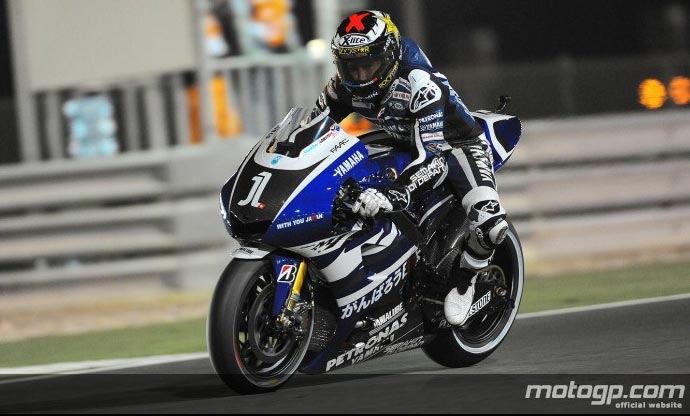 jorge lorenzo moto gp qatar 2011