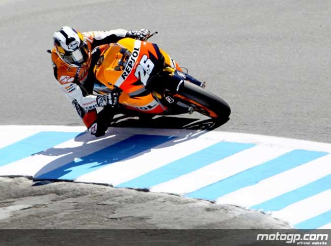 moto gp dani pedrosa laguna seca