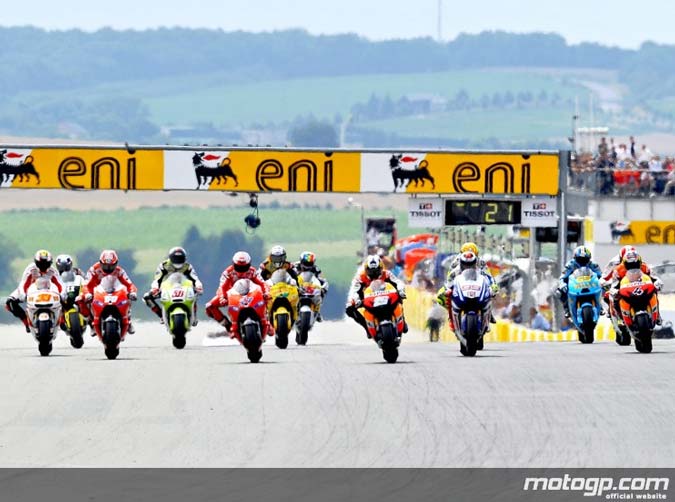 motogp 2010 alemanha largada