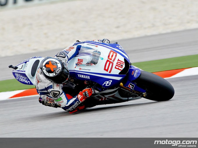 jorge lorenzo motogp sepang 2010