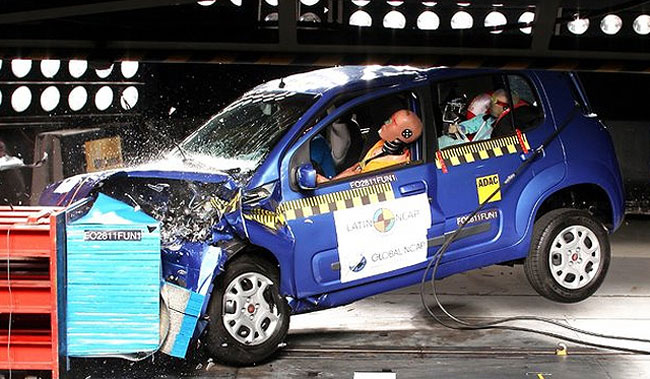 fiat uno crash test latin ncap