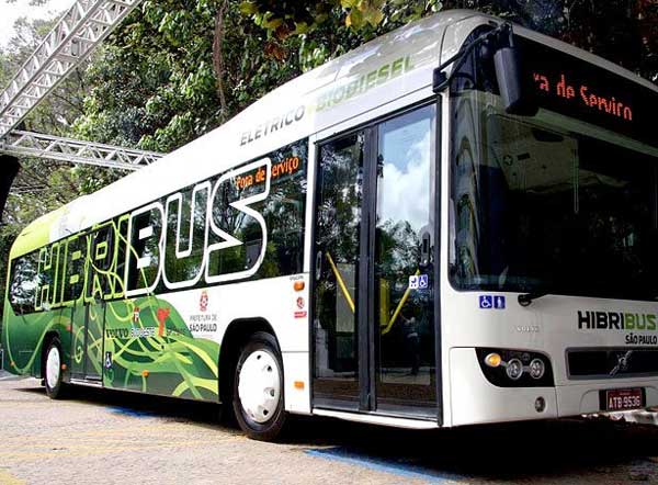 ônibus hibrido / volvo 7700 hybrid