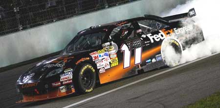 denni hamlin nascar homestead 2009