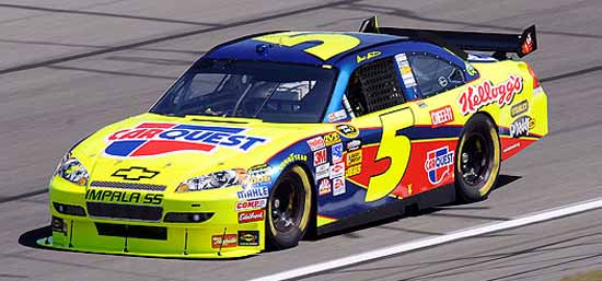 mark martin nascar kansas 2009