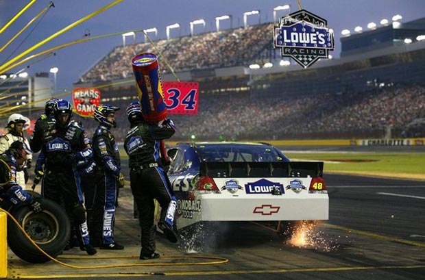 nascar 2011 jimmie johnson coca cola 600