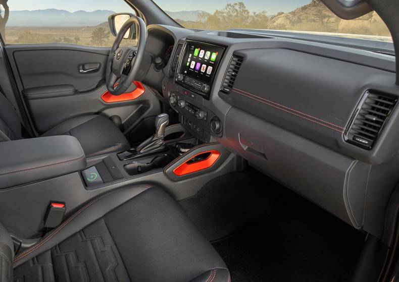 nissan frontier 2022 usa interior