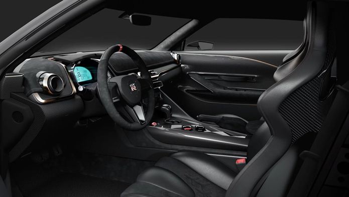 nissan gt-r50 by italdesign interior