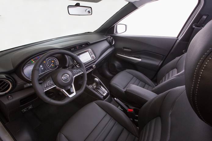 nissan kicks sl 2020 interior