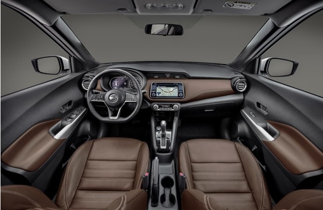 nissan kicks brasil interior painel