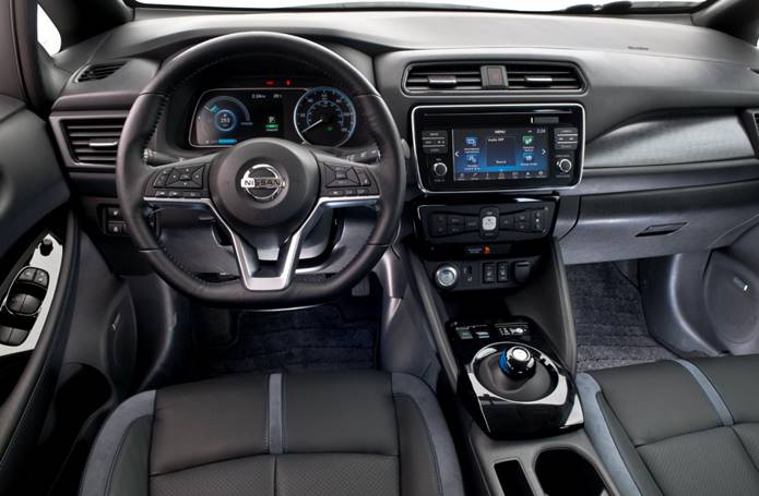 nissan leaf 2019 interior