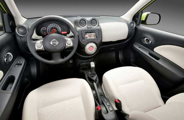 interior nissan micra 2011 / interior nissan march 2011