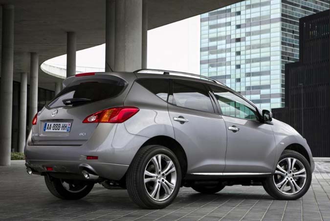 nissan murano 2011 rear view / traseira