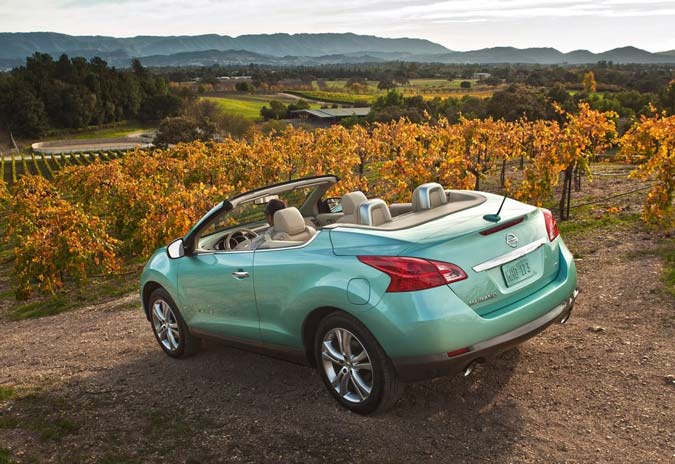 nissan murano crosscabriolet 2011 traseira / rear view