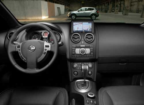 interior nissan qashqai